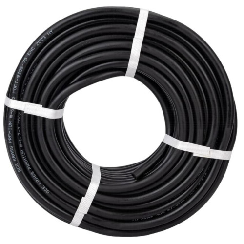 Рукав газосварочный KRASS PREMIUM 6,3 мм ЧЕРНЫЙ (за метр)