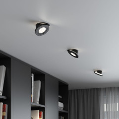 Свет. точ. ES 25084/LED 6W 4000K чёрный(*1)