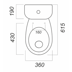 Унитаз-компакт SANITA 