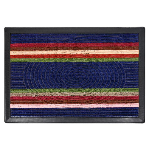 Коврик придверный 400*600мм Vortex Comfort синий (22384)