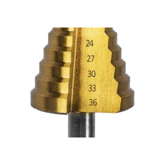 Сверло по мет. ступенчатое ПРАКТИКА 9-36 мм (798-348)