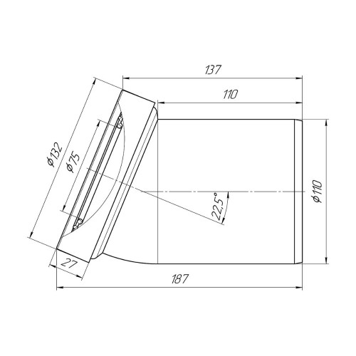 Фановая труба для унитаза АНИПЛАСТ W 2220