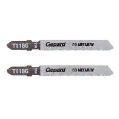 Пилки для лобзика GEPARD T118G 2шт (GP0608-19)