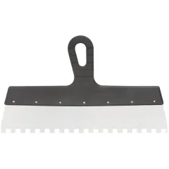 Шпатель КУРС зуб. нерж. 350 мм/10мм (06615)