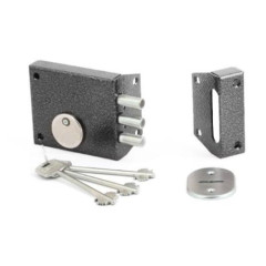 Замок накладной ЗН4-1 серебро Зенит (08525)