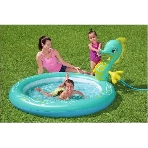 Бассейн надувной детский Bestway 188х160х86см 