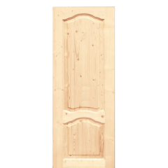 Дверное полотно Каролина ДГ 80 массив без покрытия