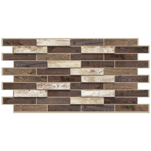 Панель ПВХ  Artdekart Мозаика 955*480*0,3 СТАРЫЙ ПАРКЕТ (10)