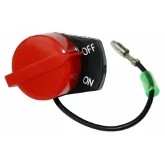 Кнопка вкл/выкл двигателя МБ 168F (1 провод) (9646)