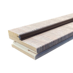 Коробка Voron Doors телескопич., покрытие ПВХ  Дуб пацифик, 70*38, 2100