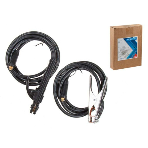 Комплект сварочный для MMA SOLARIS WA-4211 (до 200А, 3 + 3 м)