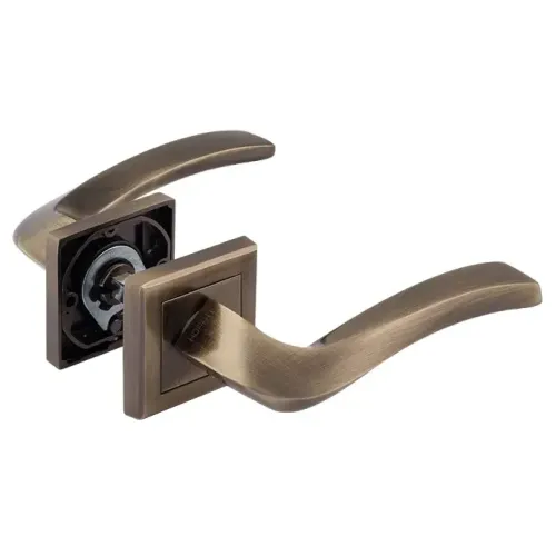 Ручки раздельные НОРА-М 112К AL ст.бронза (16427)