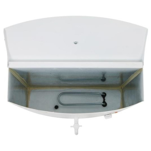 Умывальник дачный TUNDRA бак настенный, без мойки, с ЭВН, 1250 Вт, 30 л, белый (2319231)