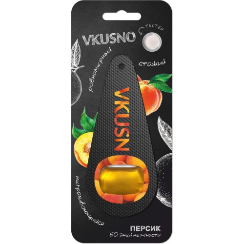 Ароматизатор Freshco Vkusno Персик мембрана (399817)