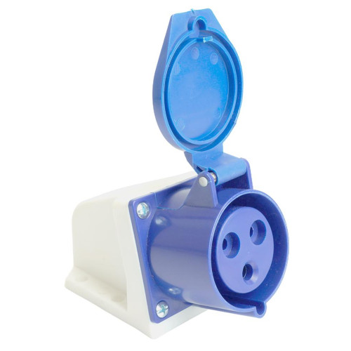 Розетка О/У STEKKER 2P+PE 32A IP44 ST-123 RST32-123-44 49433
