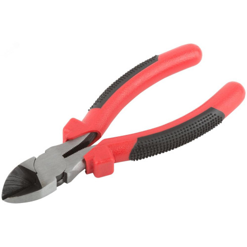 Бокорезы FIT Стандарт 165 мм красно-черная ручка, полированная сталь (48016)