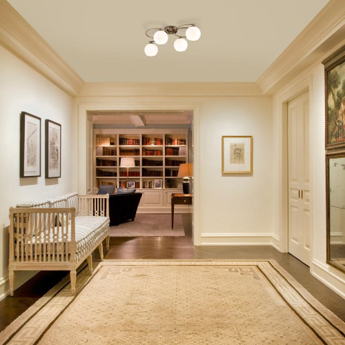 Светильник EUROSVET 30144/4 античная бронза(11м2)