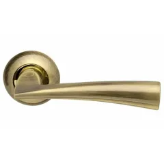 Ручки раздельные PUNTO LM/A R.TL54.CODA/HD SG/GP-4 матовое золото/золото (45543)