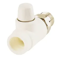 Кран запорный п/п прямой для радиатора RTP нар. резьба ф 20х1/2