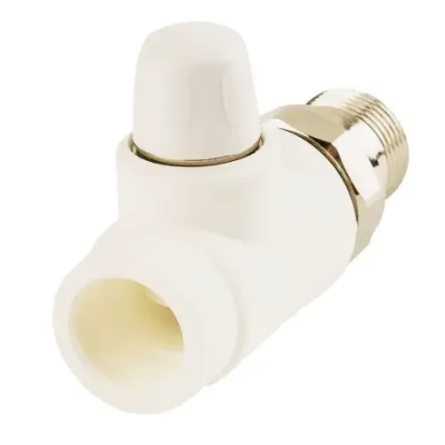 Кран запорный п/п прямой для радиатора RTP нар. резьба ф 20х1/2