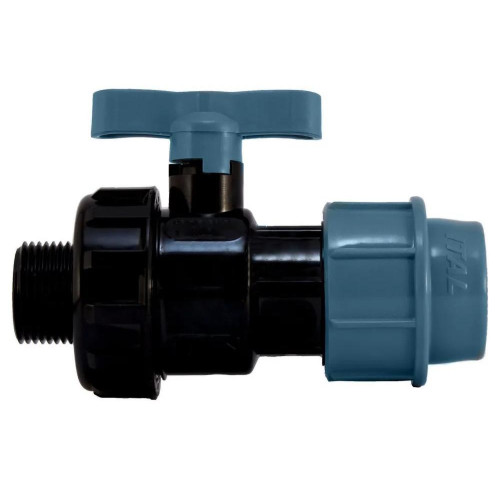 Кран ПНД ITAL ф 25х1/2