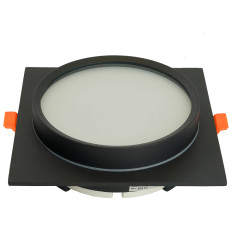 Свет. точ. Feron DL705 GX70 квадрат черный(51108)