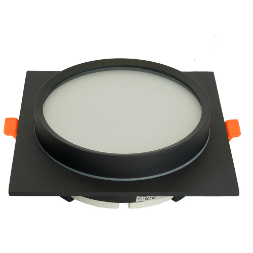 Свет. точ. Feron DL705 GX70 квадрат черный(51108)