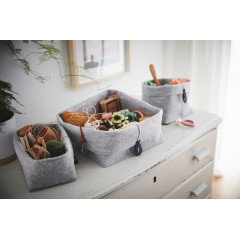 Набор корзин Рагиссар 3шт серый(2915941)