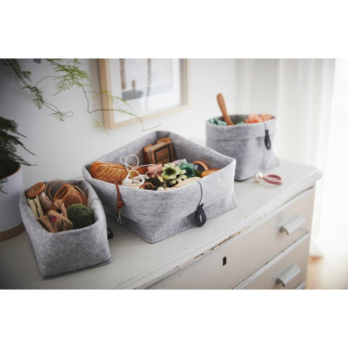 Набор корзин Рагиссар 3шт серый(2915941)