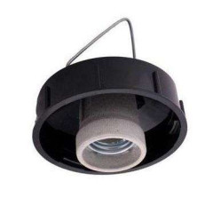 Арматура св-ка ПОДВЕС. 60Вт IP40  МАЛАЯ черн. пласт./керам. патрон Е27НСП-01-60-002 (147062)