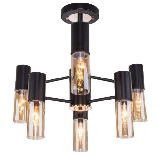 Светильник EUROSVET 70125/6 черный