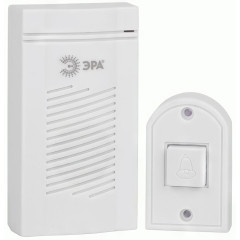 Звонок ЭРА проводной 220В динь-дон белый 0030