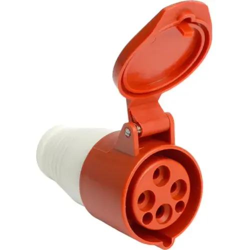 Розетка STEKKER 3P+PE 16A IP44 ST-214 RST16-214-44 49440