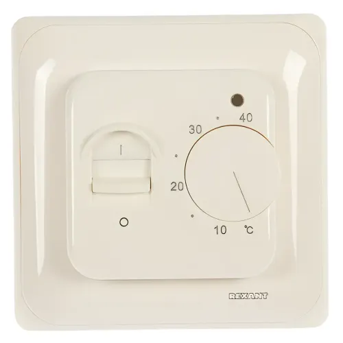 Термостат REXANT механический бежевый 51-0581