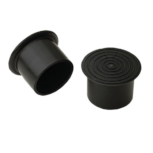 |ДЖОКЕР Ножка заглушка наружняя R-15 черный(313073)