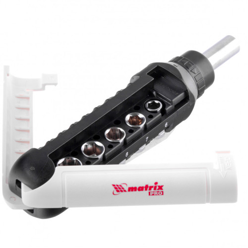 Отвертка MATRIX реверсивная 15 предметов (13343)