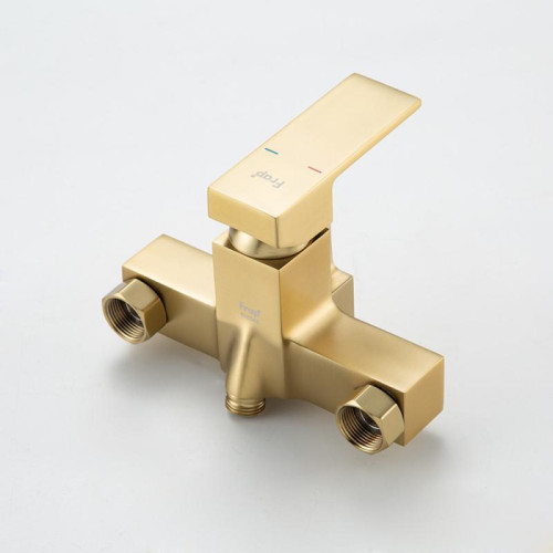 Смеситель для ванны FRAP F2291-3 сатин золотой