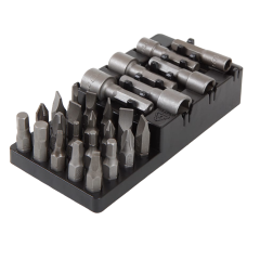 Отвертка WORKPRO 2X DRIVE с трещоткой, 28 предметов (WP221053)