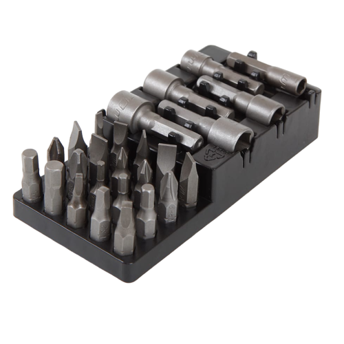 Отвертка WORKPRO 2X DRIVE с трещоткой, 28 предметов (WP221053)