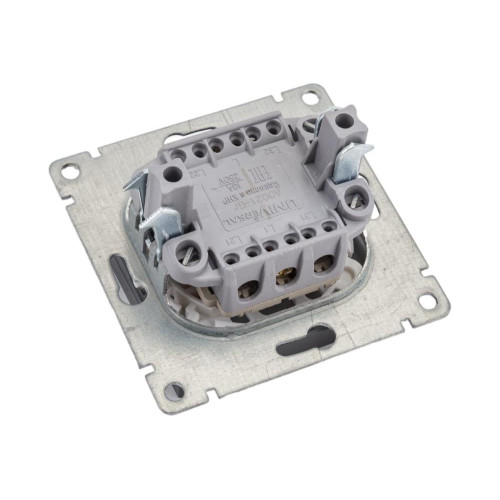 Выключатель 1-кл Universal Афина 10А графит A0021-Gr