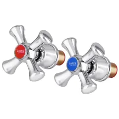 Ручка для смесителя с кранбуксой пара ZERIX set-A827 (2шт)