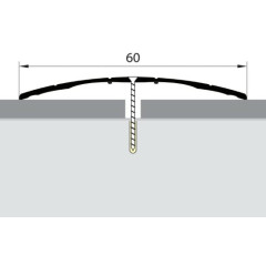 Стык 60мм 0,9 вишня