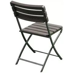 Стул Green Days садовый 82х56х46 см, металл/пластик коричневый (492937)