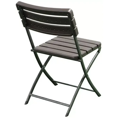 Стул Green Days садовый 82х56х46 см, металл/пластик коричневый (492937)