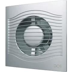 Вентилятор осевой вытяжной D100 SLIM 4C gray metal