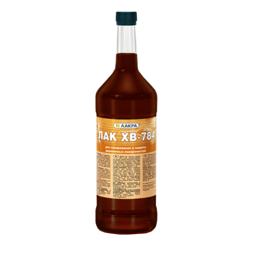 Лак Лакра ХВ-784  Орех 0,5 л
