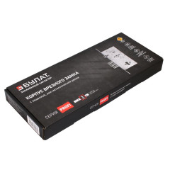 /Замок врезной б/руч. БУЛАТ ЗВ 4-3(14).60.85.08 хром, без м/ц, Корпус(19356)