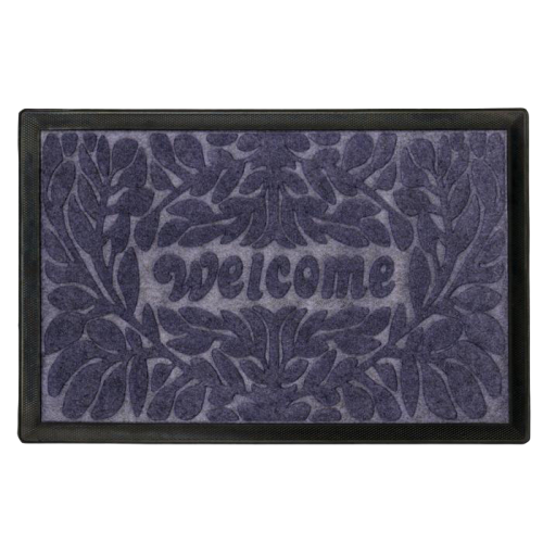 Коврик придверный 400*600мм Доляна Welcome вл, цвет микс (5148833)