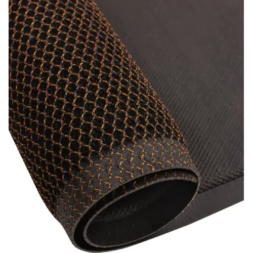 Коврик придверный 600*900мм ComeForte Mesh Mat черно-золотой