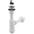 Сифон для умывальника ALCAPLAST A411 с жесткой трубой